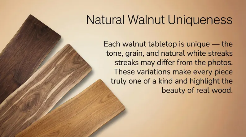 Natural Walnut Uniqueness - Nussbaum Variationen