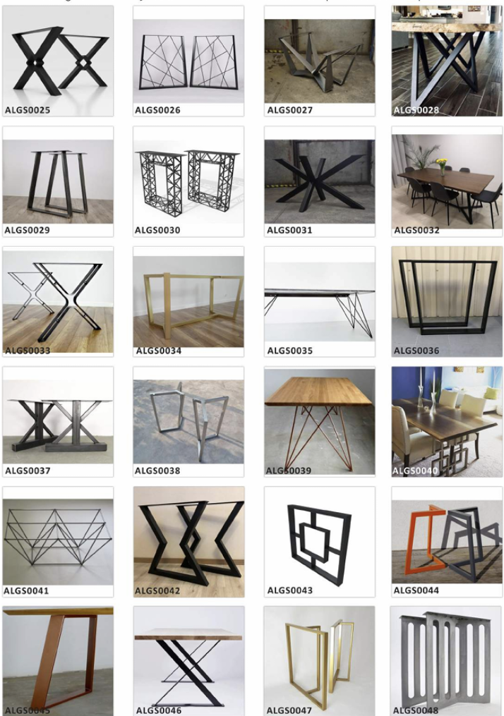 Tischgestelle Inspiration - verschiedene Designs